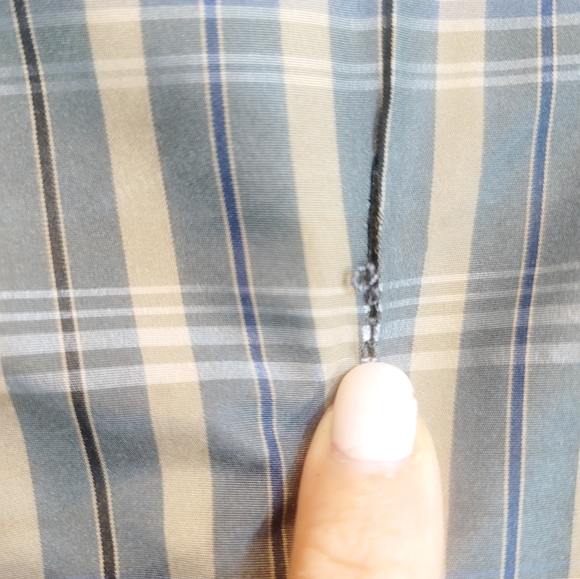 RARE MOSCHINO JEANS PLEATED RUFFLE COTTAGECORE PLAID LONGSLEEVE MIDI DRESS SZ:2 - Picture 16 of 16